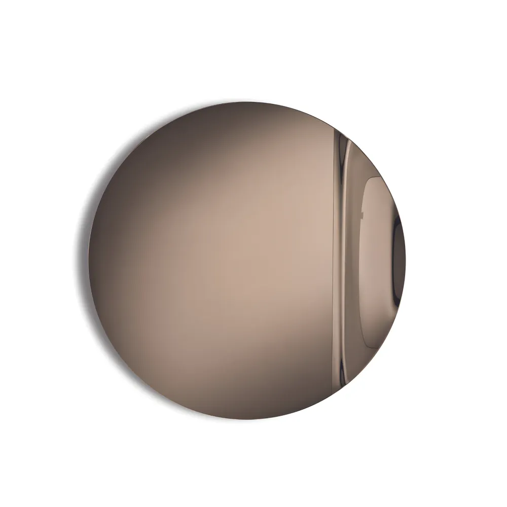 Miroir mural rond moderne sans cadre « Dante » pour le salon Capodarte