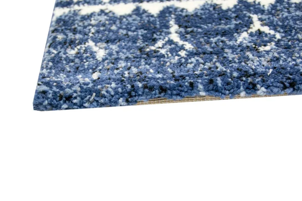CARPETIA Tapis Moderne Tapis de salon Bleu Größe 160x230 cm