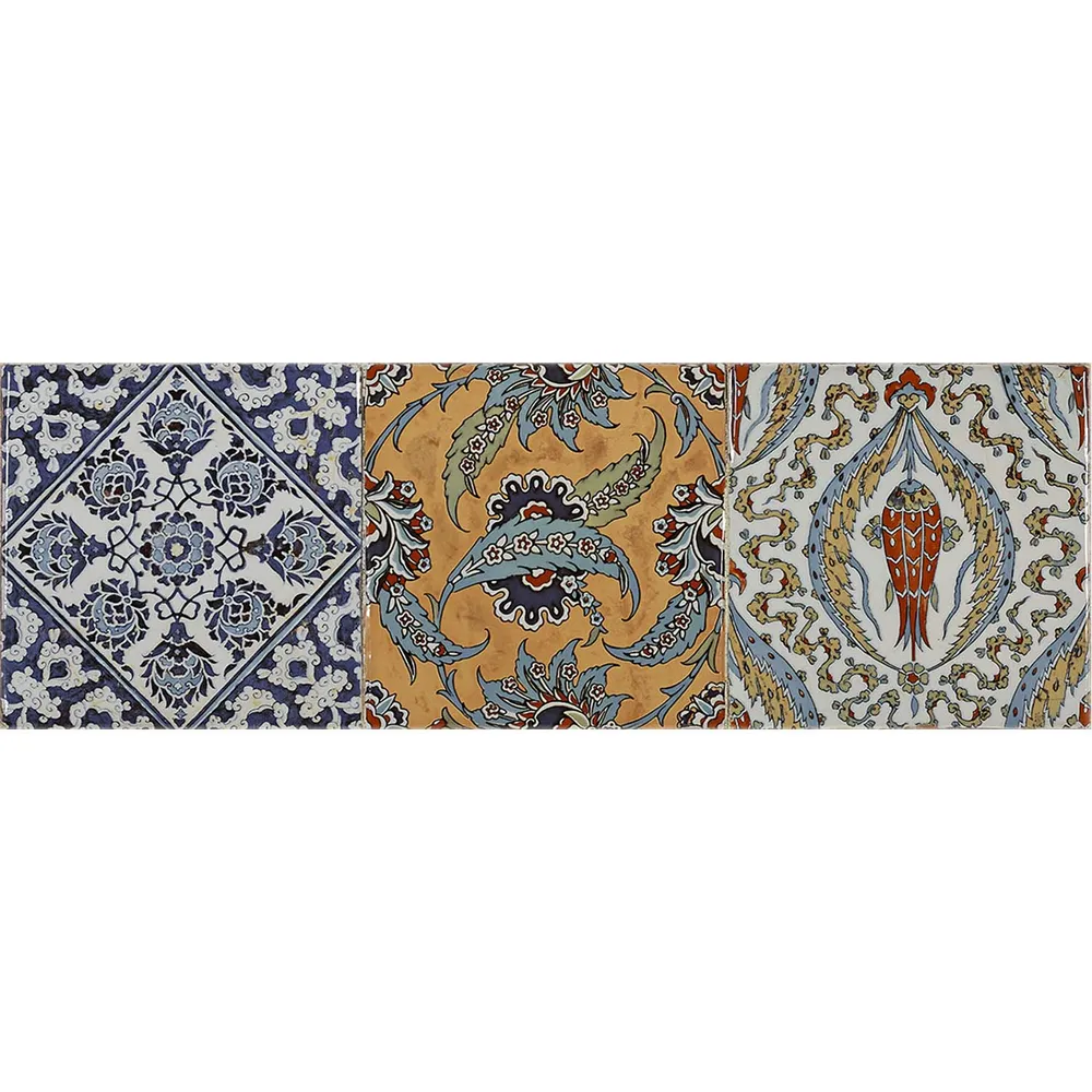 Carrelage Mural Patchwork Oriental – 59,2x20cm Mat