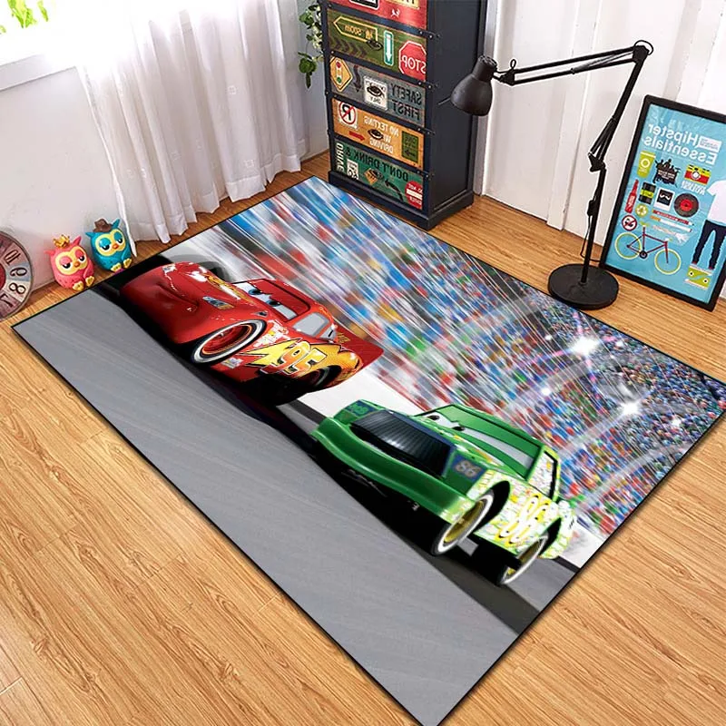 Tapis Cars McQueen et Chick Cars Boutique