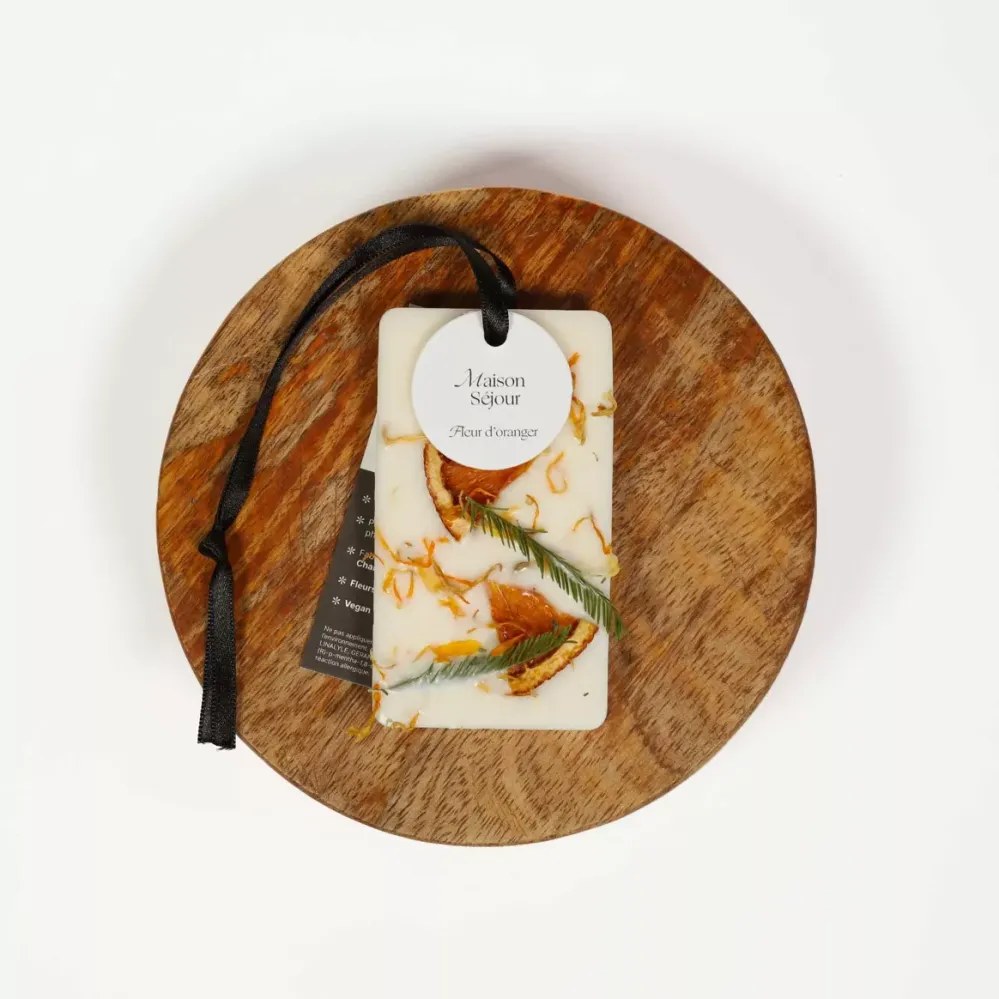 Carte parfumée Fleur d'Oranger - Maison Séjour