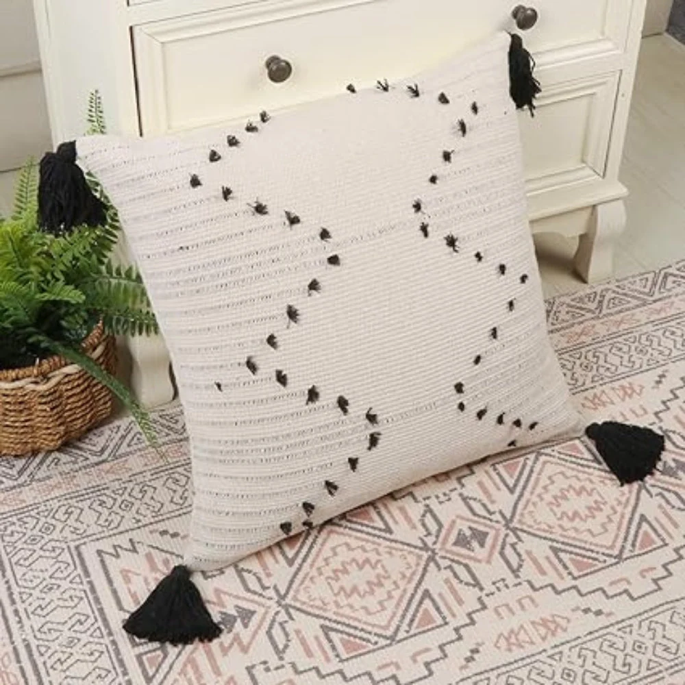 Housse de coussin chic marocaine Casa & Beyond