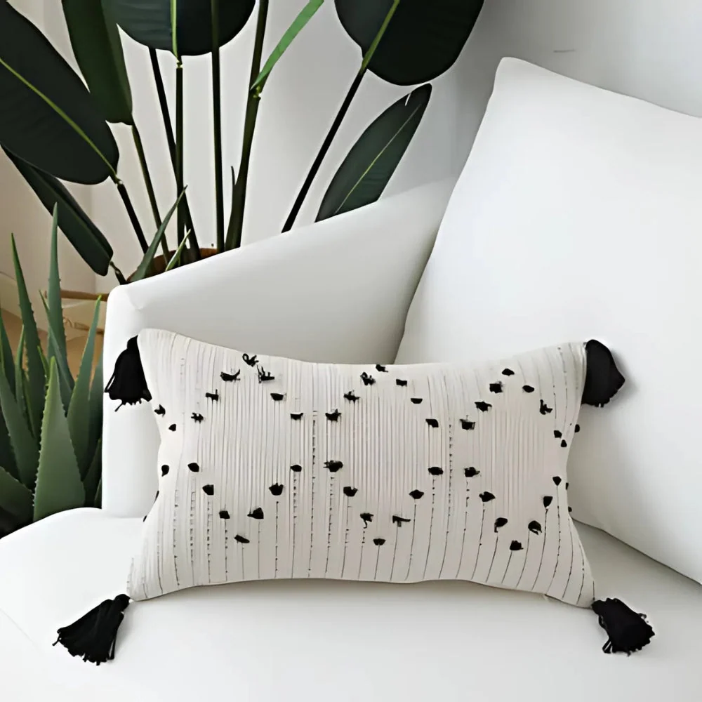 Housse de coussin chic marocaine Casa & Beyond