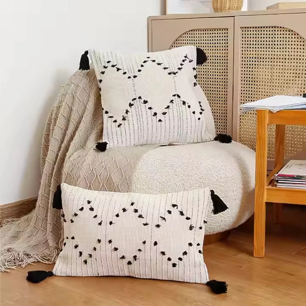 Housse de coussin chic marocaine Casa & Beyond