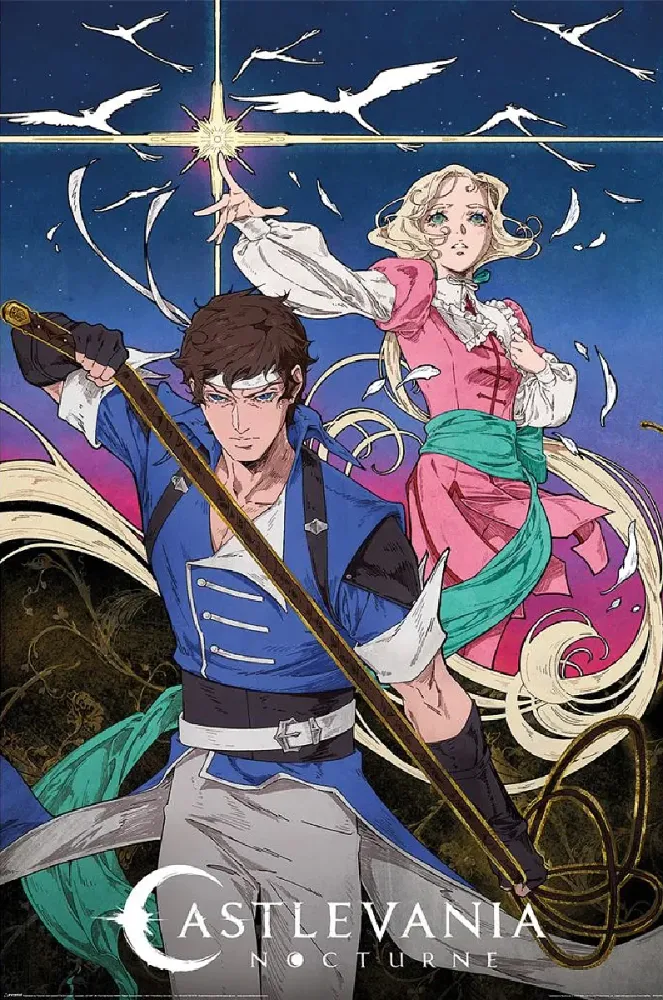 Castlevania Affiche Nocturne Netflix