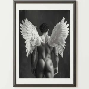 Affiche Ange Énigmatique CEBO Galerie