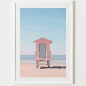Affiche La Cabane Rose CEBO Galerie
