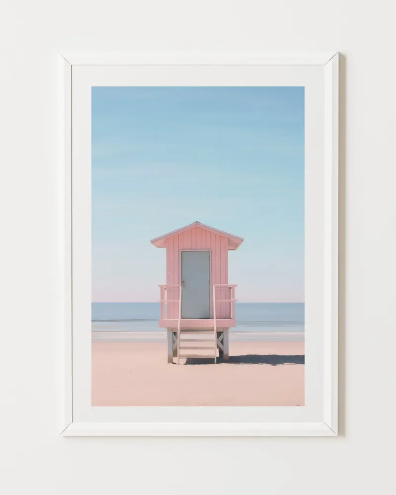 Affiche La Cabane Rose CEBO Galerie