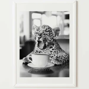 Affiche Café Sauvage CEBO Galerie