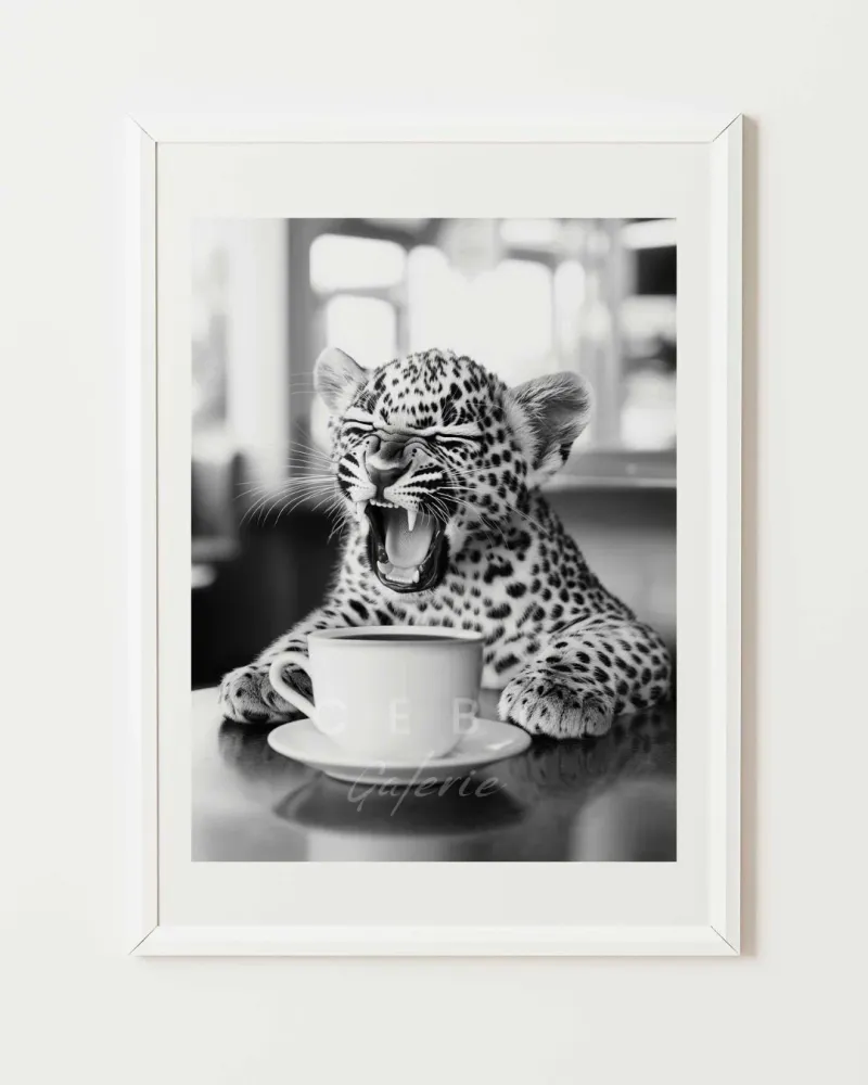 Affiche Café Sauvage CEBO Galerie