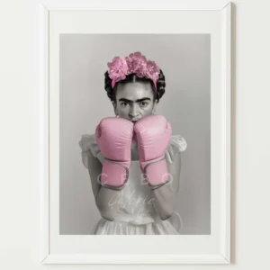 Affiche Combat de Frida CEBO Galerie