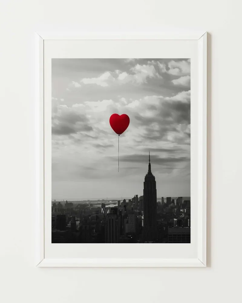 Affiche Cœur de Manhattan CEBO Galerie