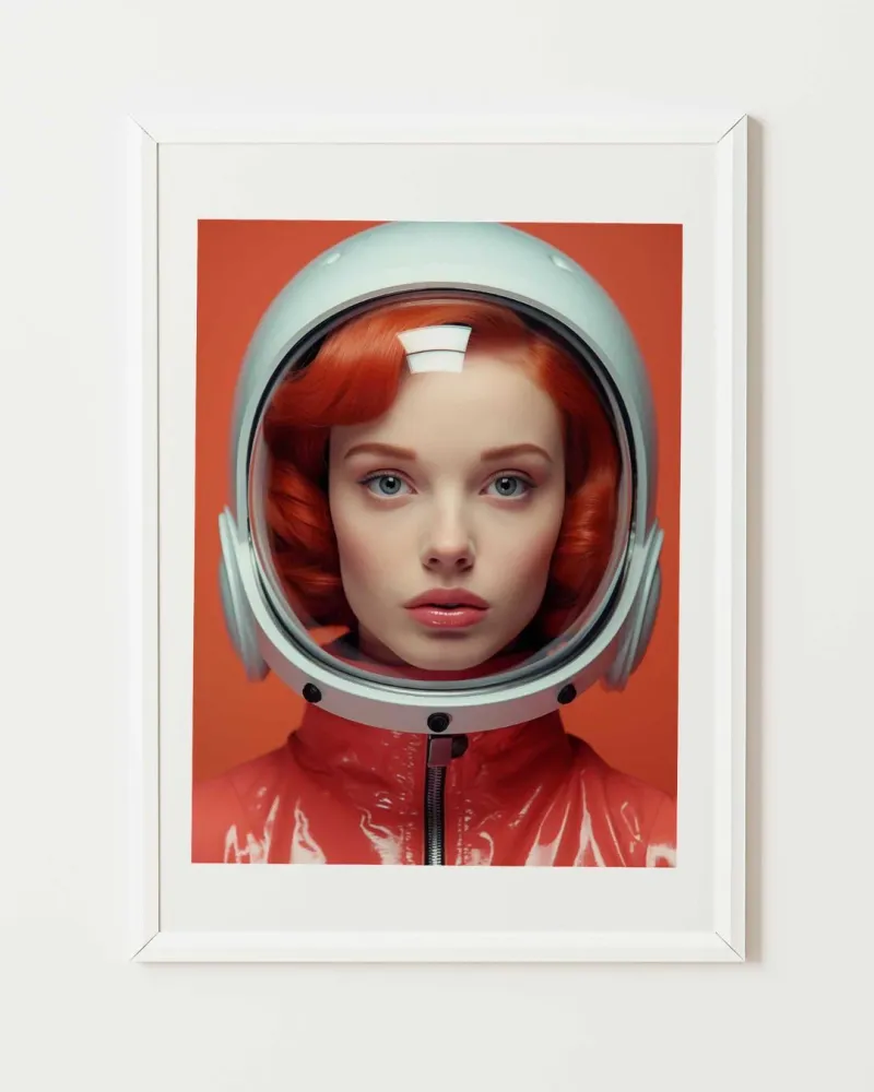 Affiche Femme du Futur 3 CEBO Galerie