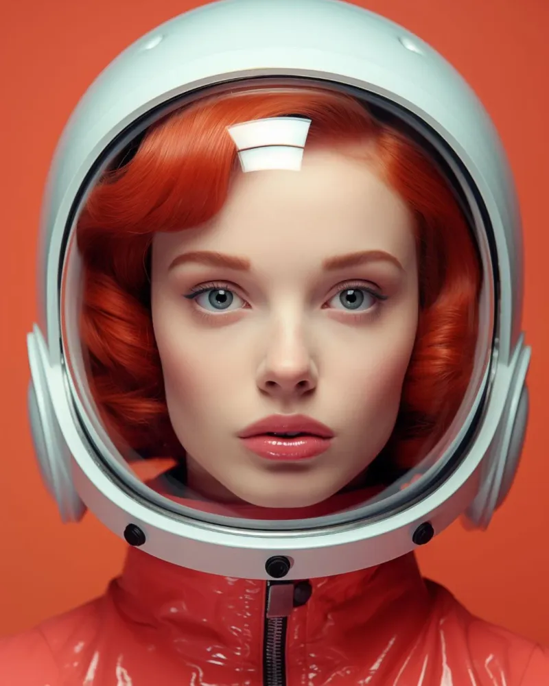 Affiche Femme du Futur 3 CEBO Galerie