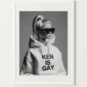 Affiche Ken is Gay CEBO Galerie