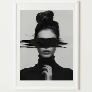 Affiche L'Énigme Féminine CEBO Galerie