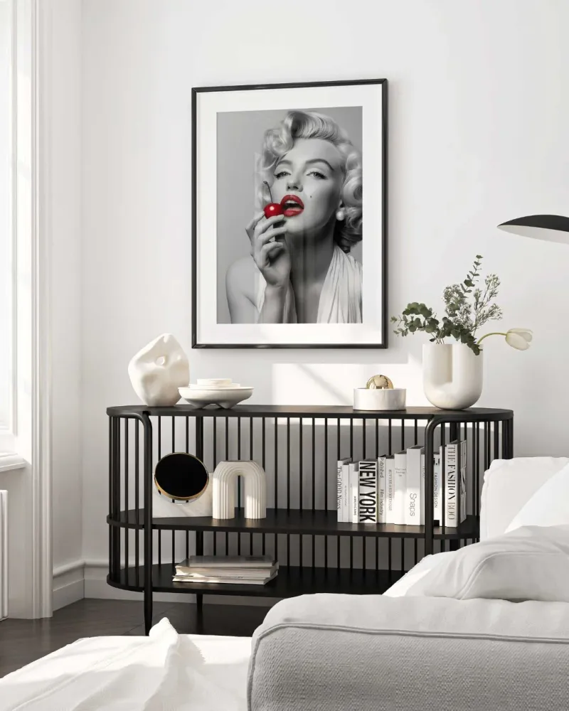 Affiche Marilyn Cerise CEBO Galerie