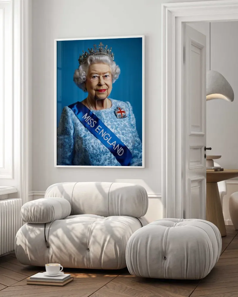 Affiche Miss England CEBO Galerie