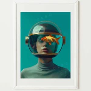 Affiche Poésie Aquatique CEBO Galerie