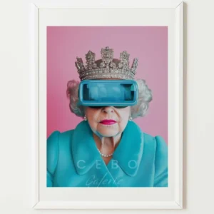 Affiche Reine du Futur CEBO Galerie