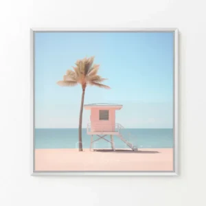 Tableau Pink Cabane - Exemplaire Unique CEBO Galerie
