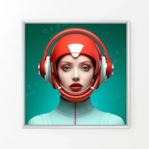 Tableau Space Muse - Exemplaire Unique CEBO Galerie
