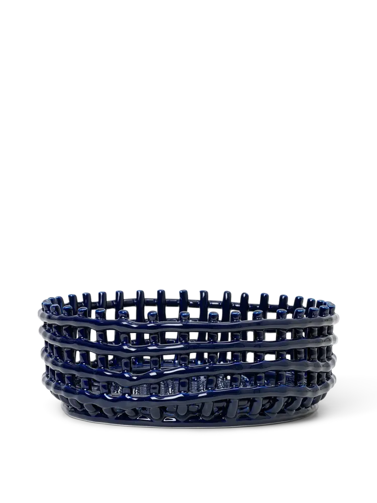 Ceramic Centrepiece - Blue