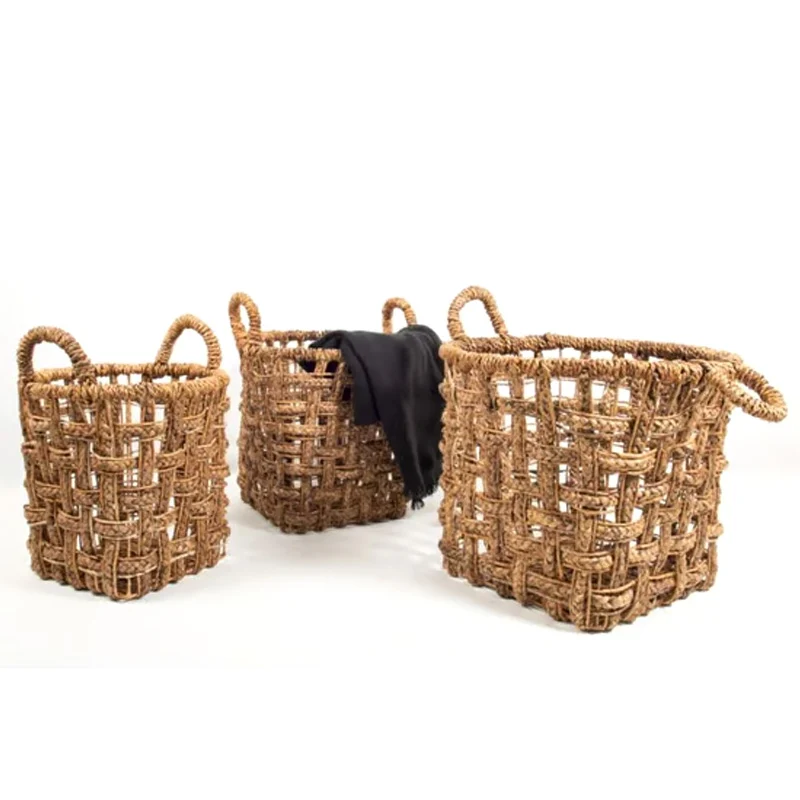 Panier Pauline - 38 x 41 x 41 cm - taille L - jute - naturel CEZARE