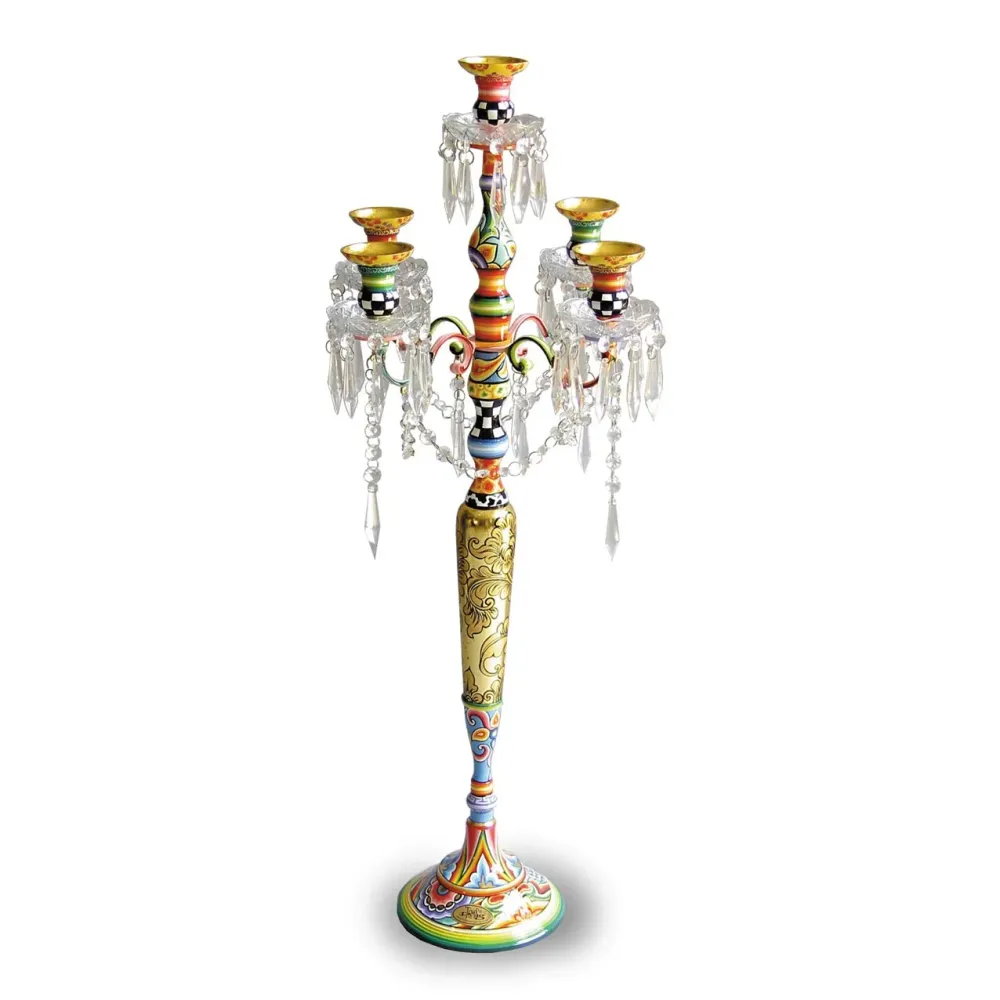 Chandelier L Tom’s Drag – Candélabre design grand format en cristal