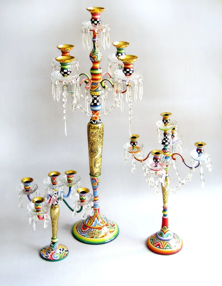 Chandelier L Tom’s Drag – Candélabre design grand format en cristal