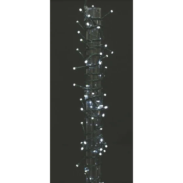 Chaîne de 300 LED - Lumière multicolore - intérieur et extérieur