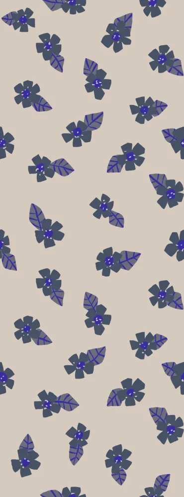 Échantillon de papier peint Meet Me at Wall - Poppy Flowers Soft Green - Natural North