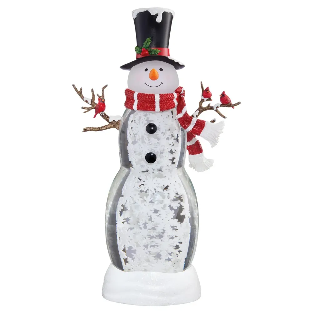 Bonhomme de neige avec lumières DEL 20 po CHAP Aubaines