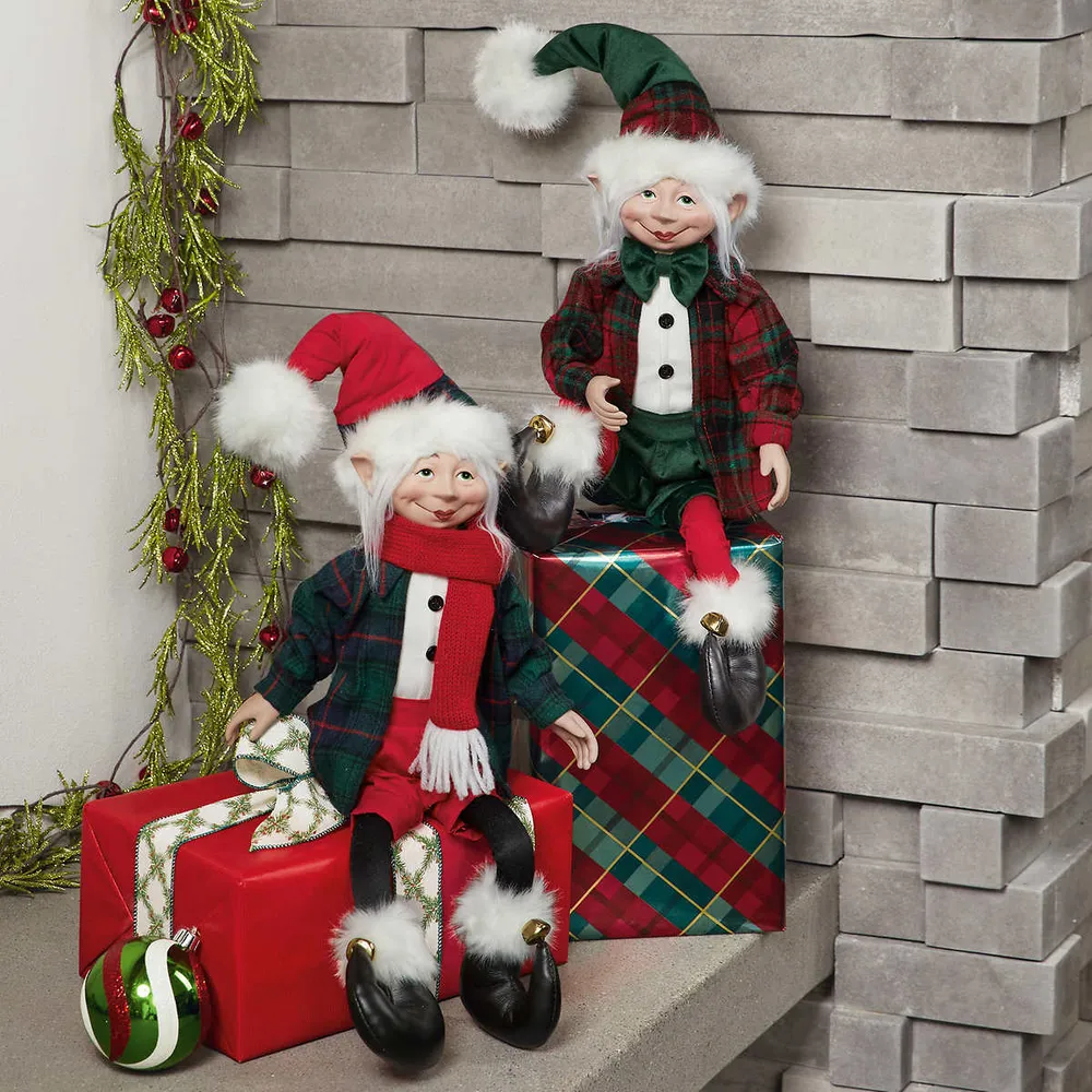 Lutin de Noël - Paquet de 2 CHAP Aubaines