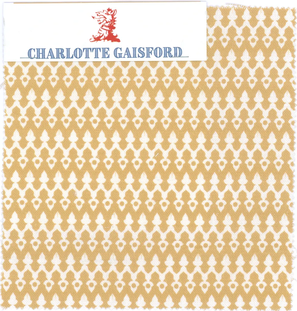 Thé pour deux Ocre Charlotte Gaisford