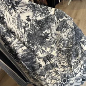 Écharpe TOILE DE JOUY noire
