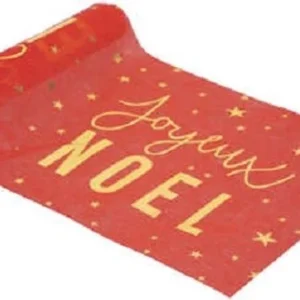 Chemin de table Noël rouge - 28 x 500 cm - Chemin de table - Noël