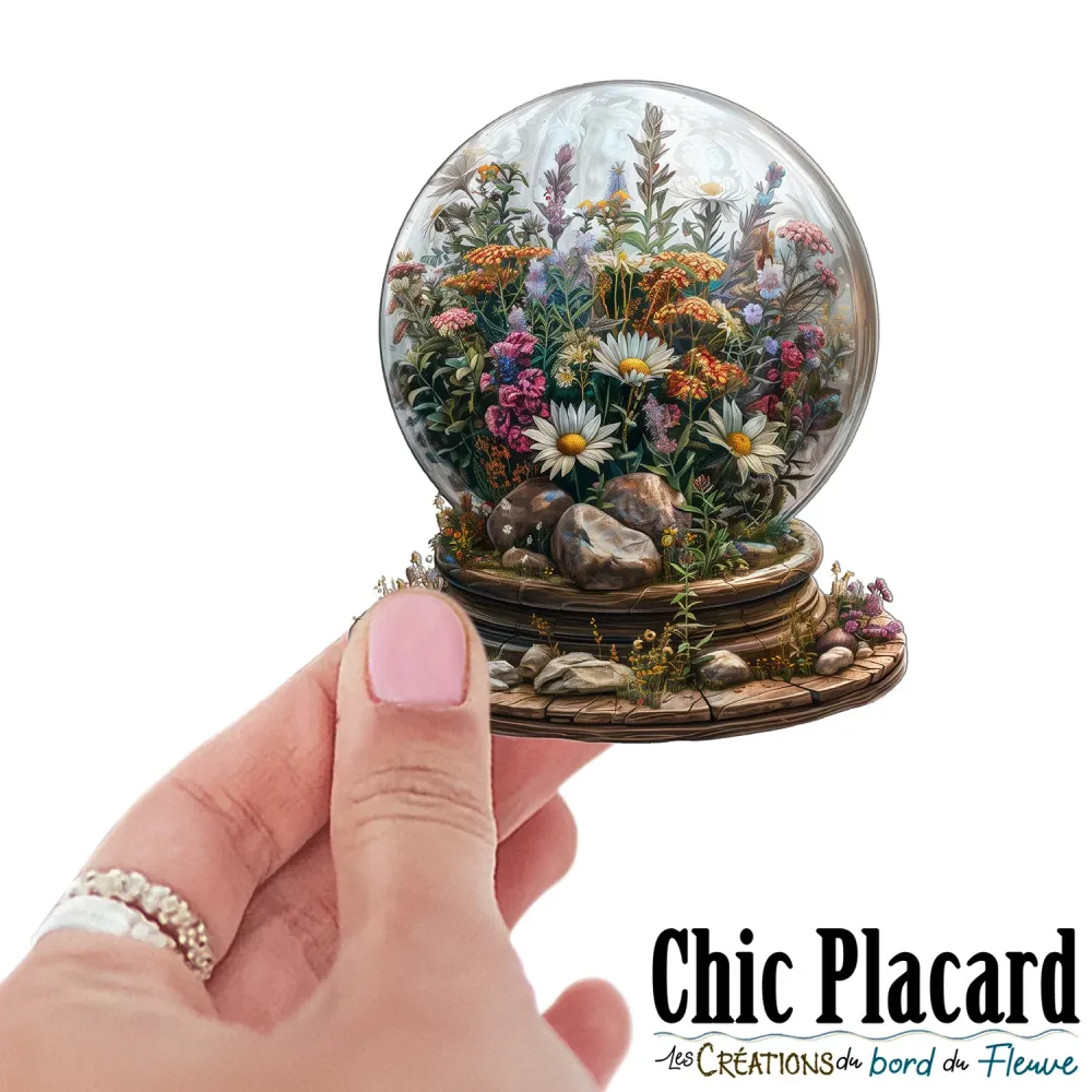 Vivarium- autocollant en vinyl Chic Placard