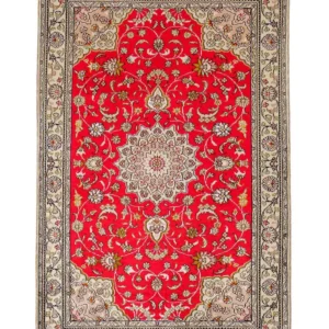 China Seide Tapis 122x78cm - Tapis oriental