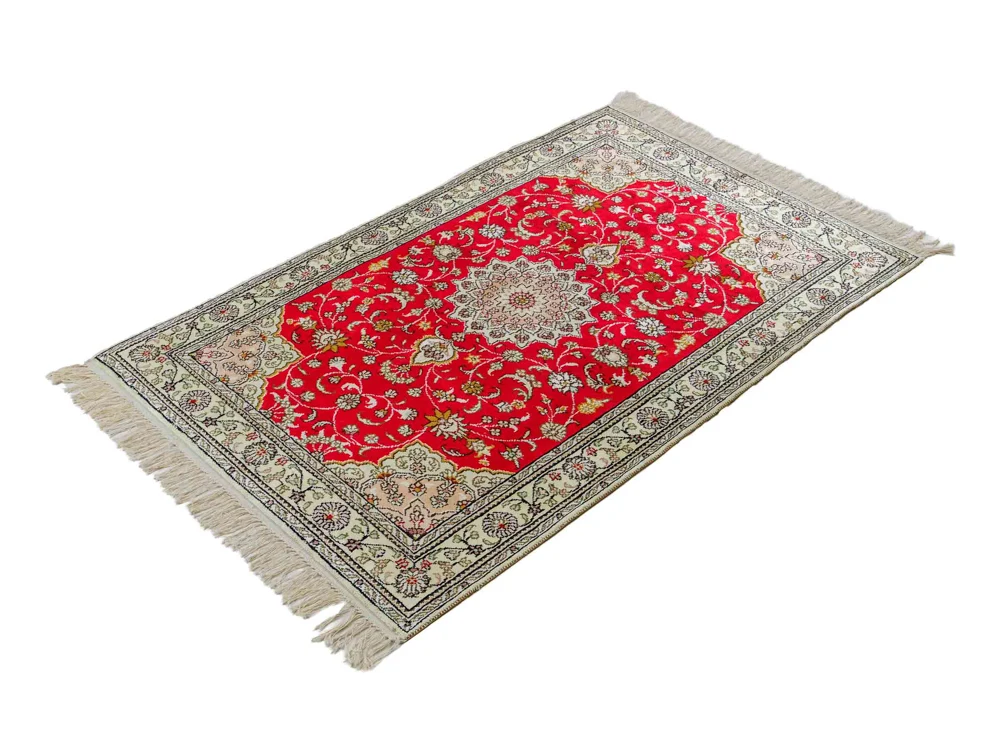 China Seide Tapis 122x78cm - Tapis oriental