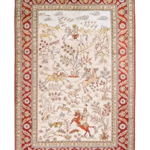 China Seide Tapis 193x121cm - Tapis oriental