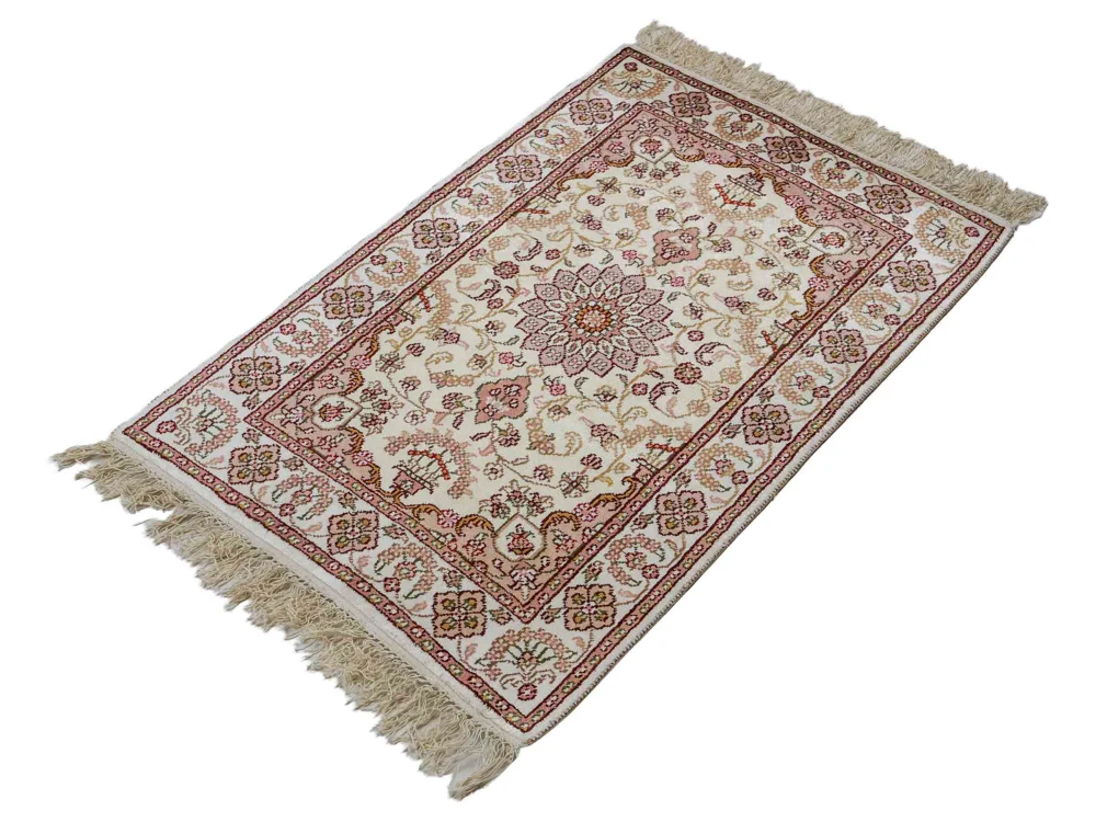 China Seide Tapis 88x59cm - Tapis oriental