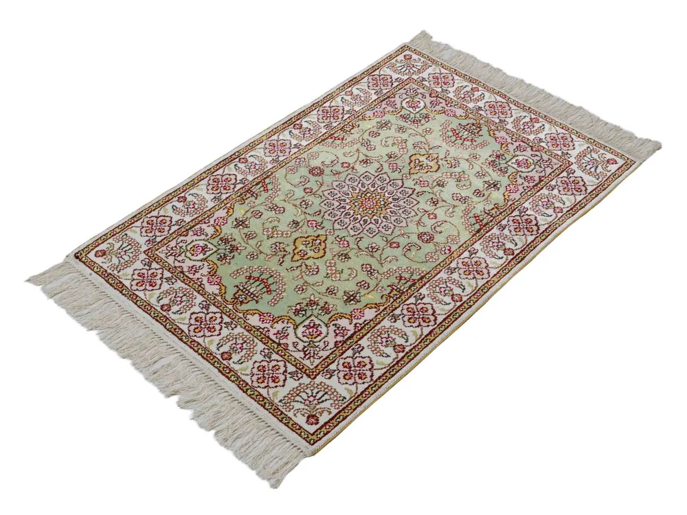 China Seide Tapis 93x63cm - Tapis oriental
