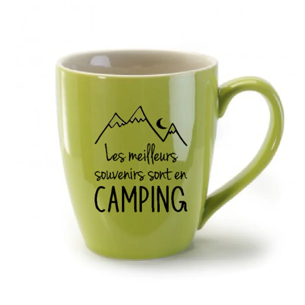 Décalque de vinyle - Les meilleurs souvenirs sont en camping ! Chouette Fabrique