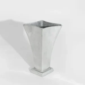 Chrome Tulip Vase