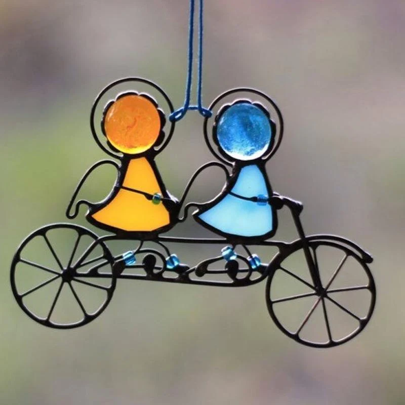 Tentures de Vitrail Attrape-soleil Cadeau Art de Décoration A ciaovie