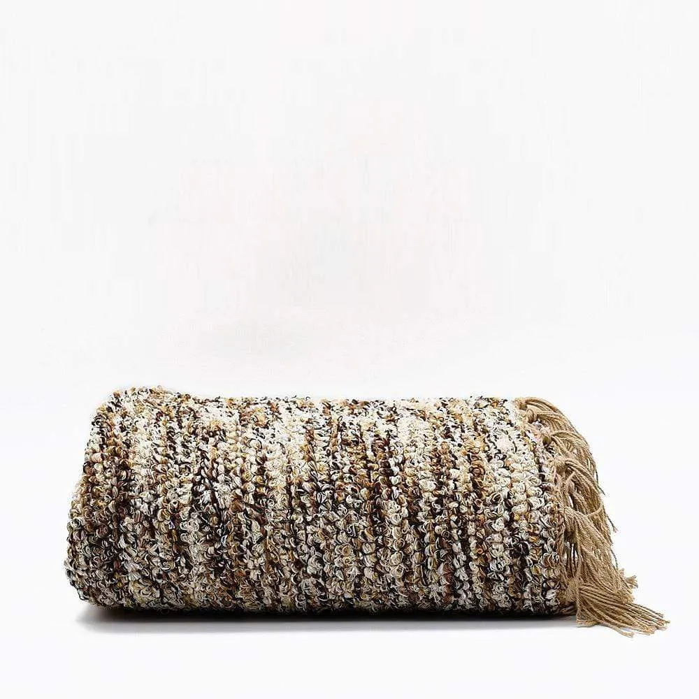 Tapis Artisanal - Beige moucheté CICA
