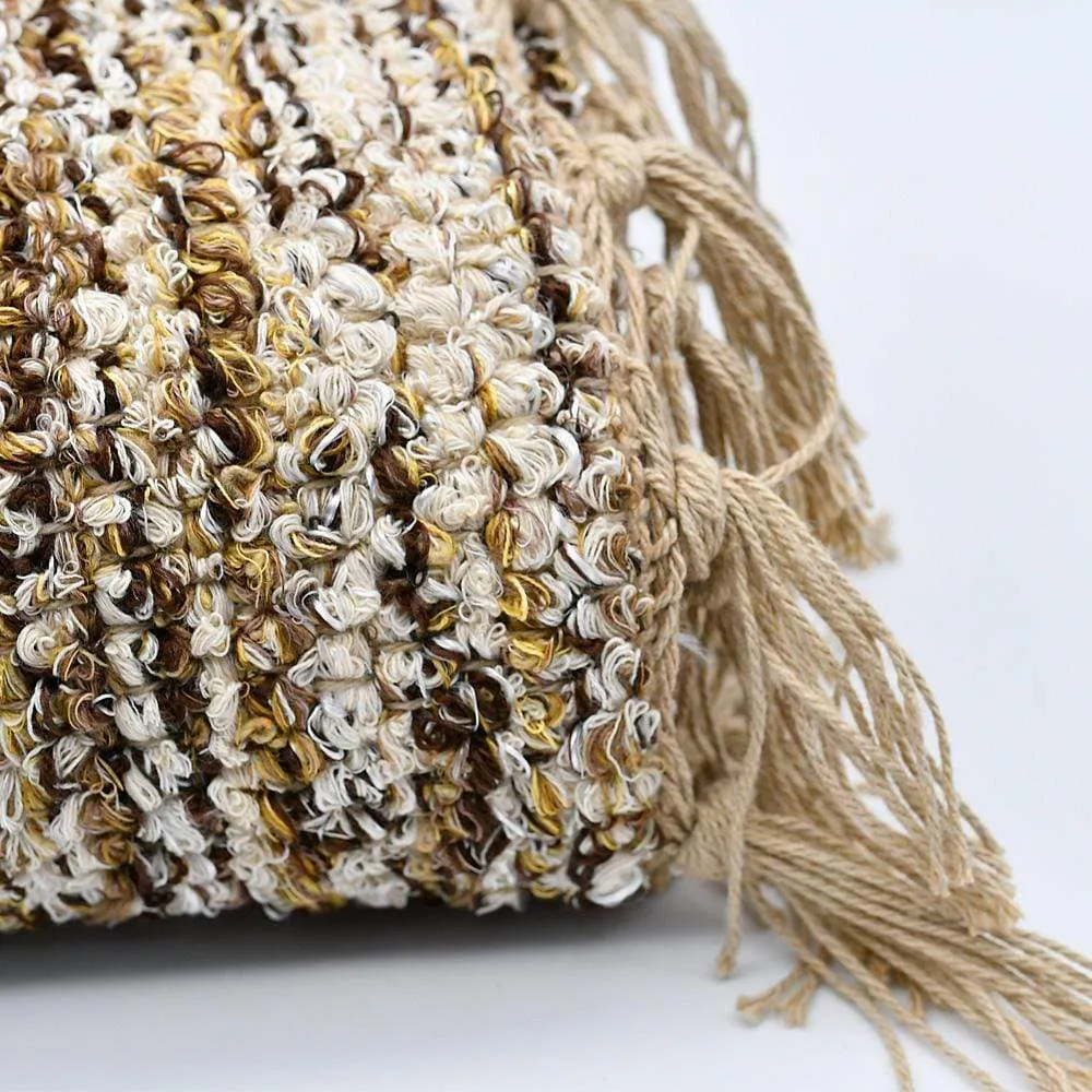 Tapis Artisanal - Beige moucheté CICA