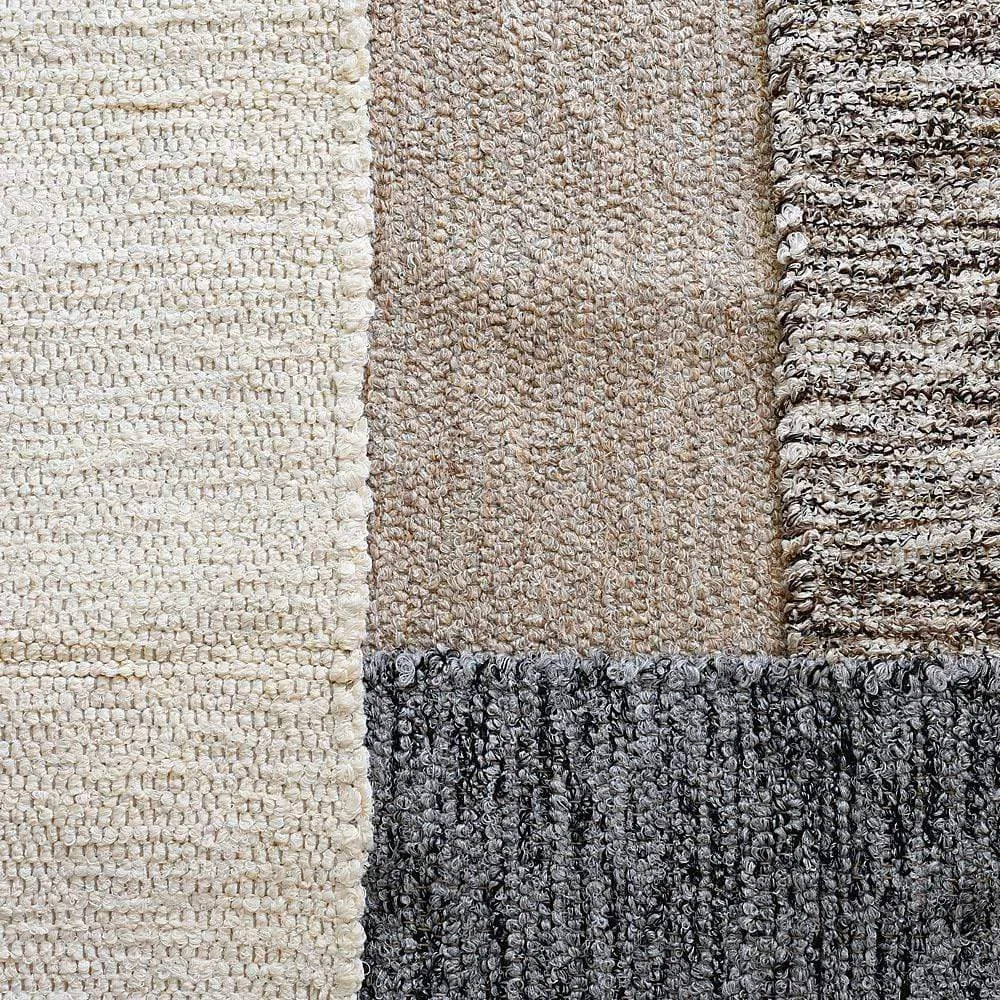 Tapis Artisanal - Gris moucheté CICA