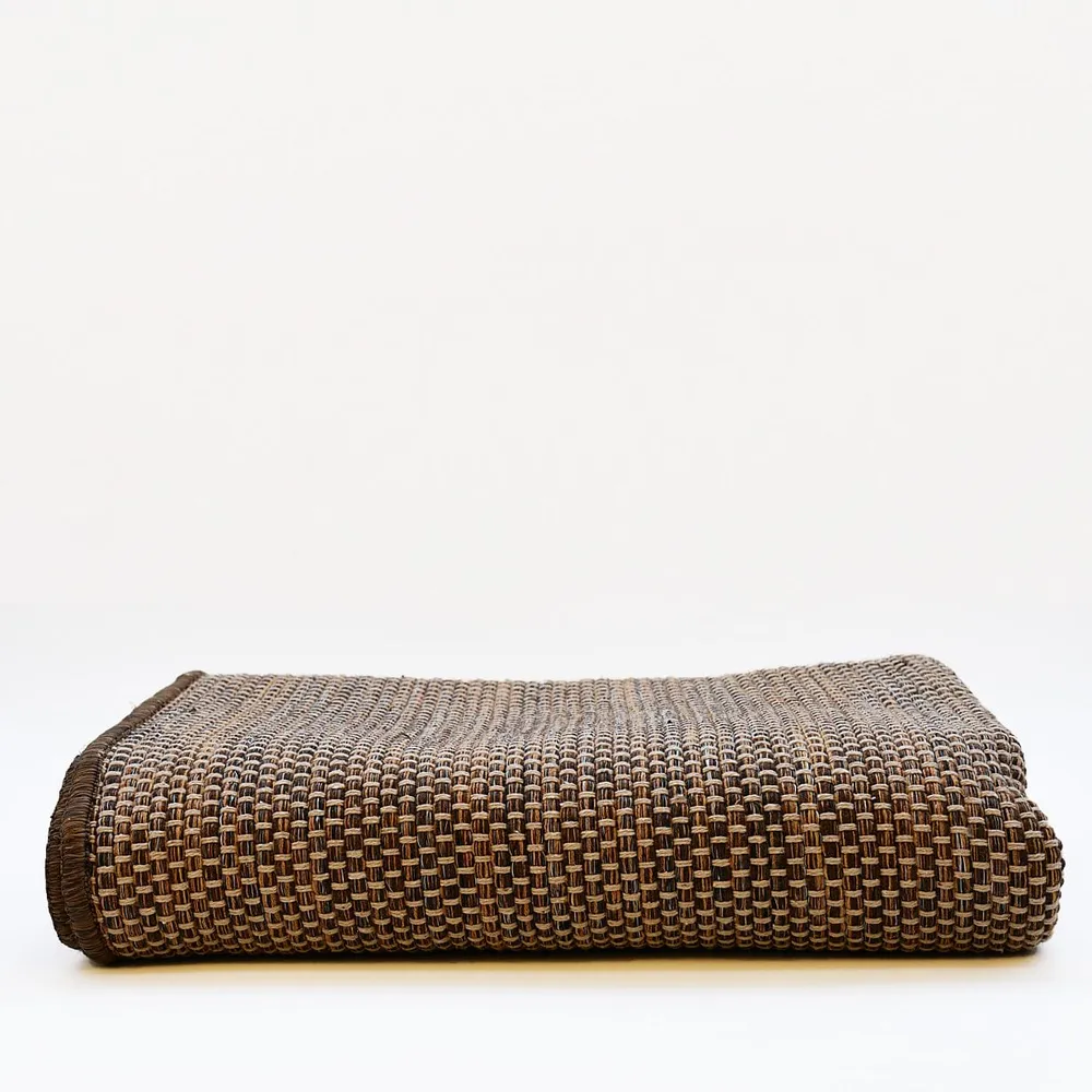 Tapis en fibres mélangées - Marron CICA
